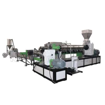 Double stage pp/pe plastic film granulating production line/plant/equipment