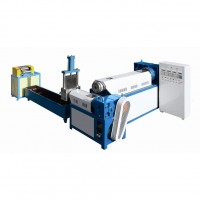 Plastic PP PE raw material recycling granulator machine